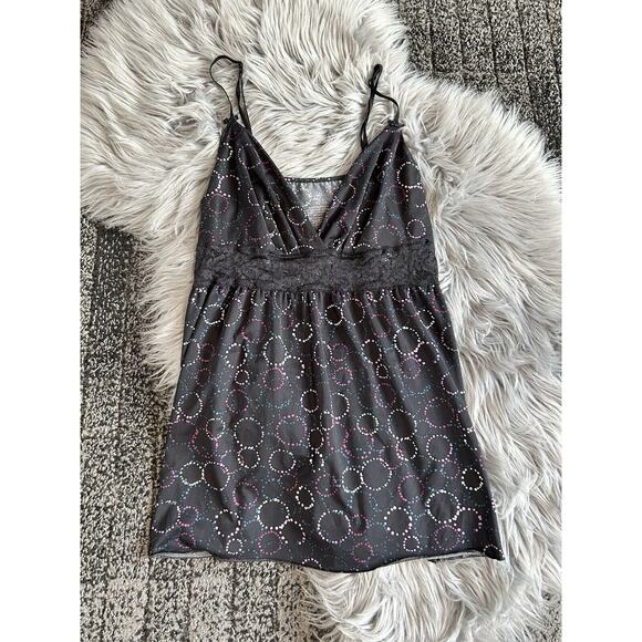 APT 9‎ Women's Babydoll Lace Cami Top Sleepwear Intimates Multicolor Size Medium - Picture 1 of 2